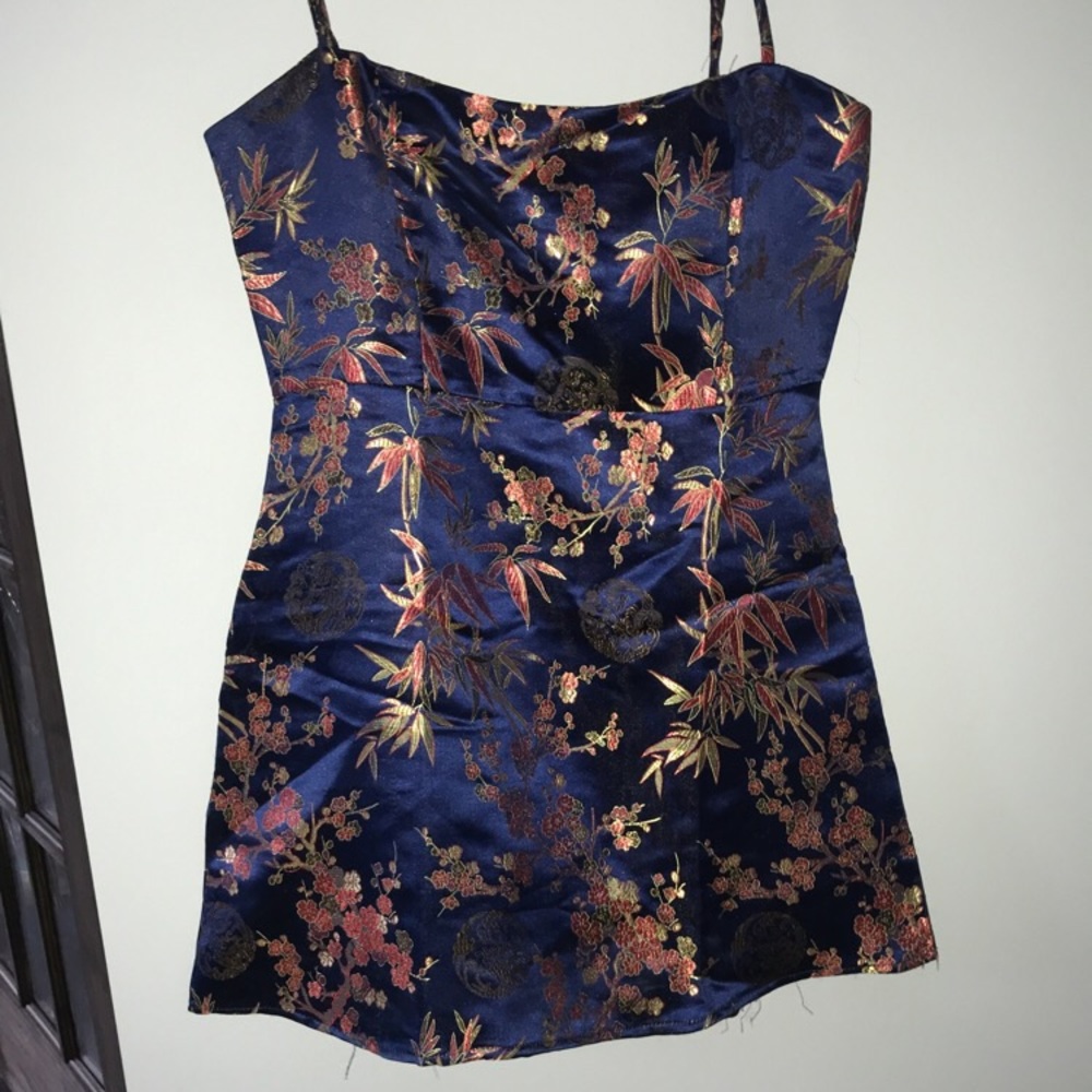 Chinese inspired contain dress